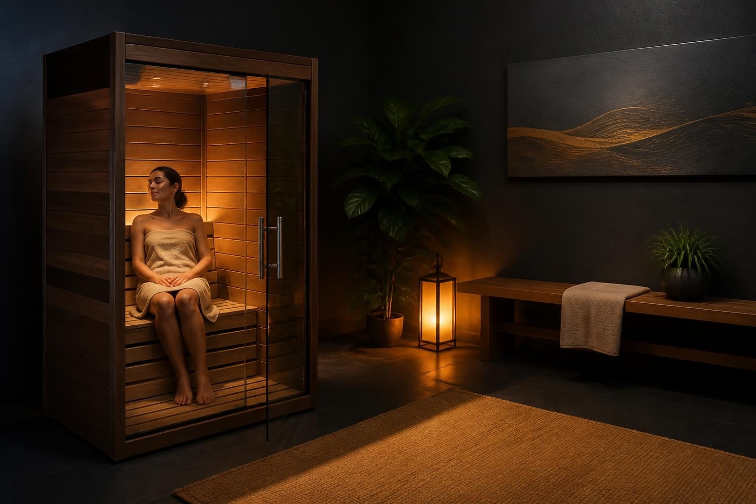 One Person Steam Sauna: Your Private Wellness Retreat
