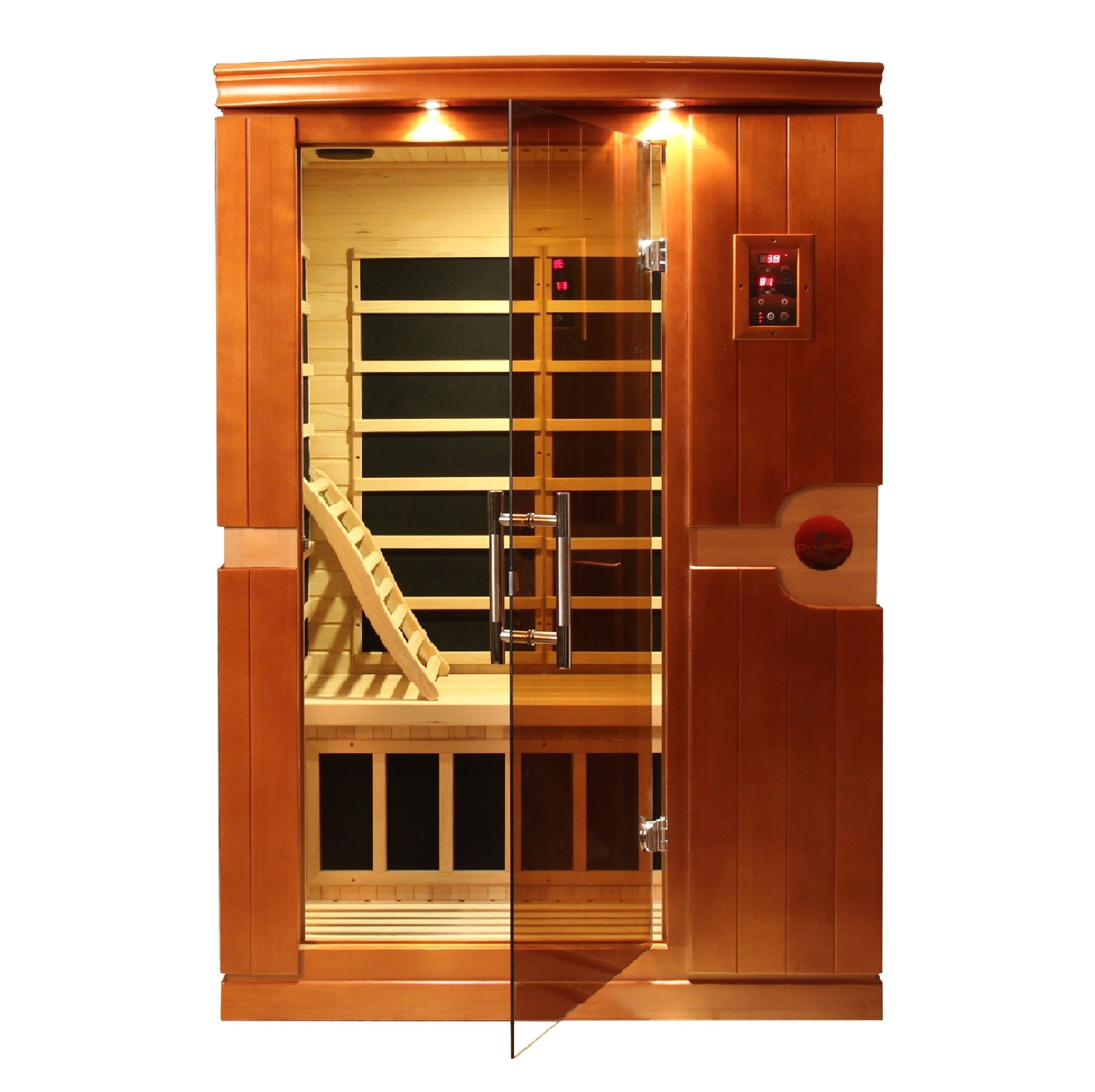Dynamic Venice 2 Person Ultra Low EMF With Roof Vent - Far Infrared Sauna