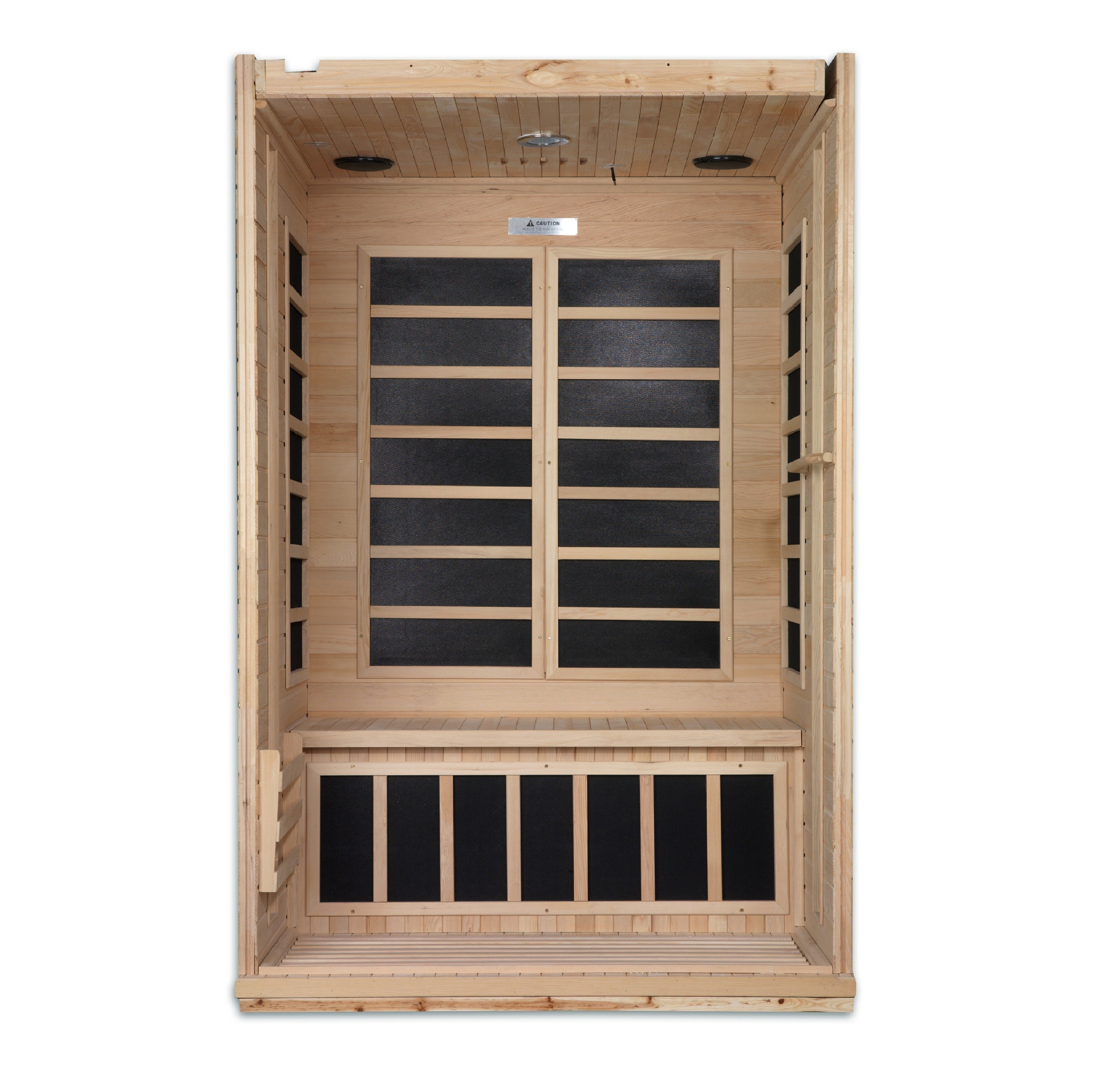 Dynamic Venice 2 Person Ultra Low EMF With Roof Vent - Far Infrared Sauna