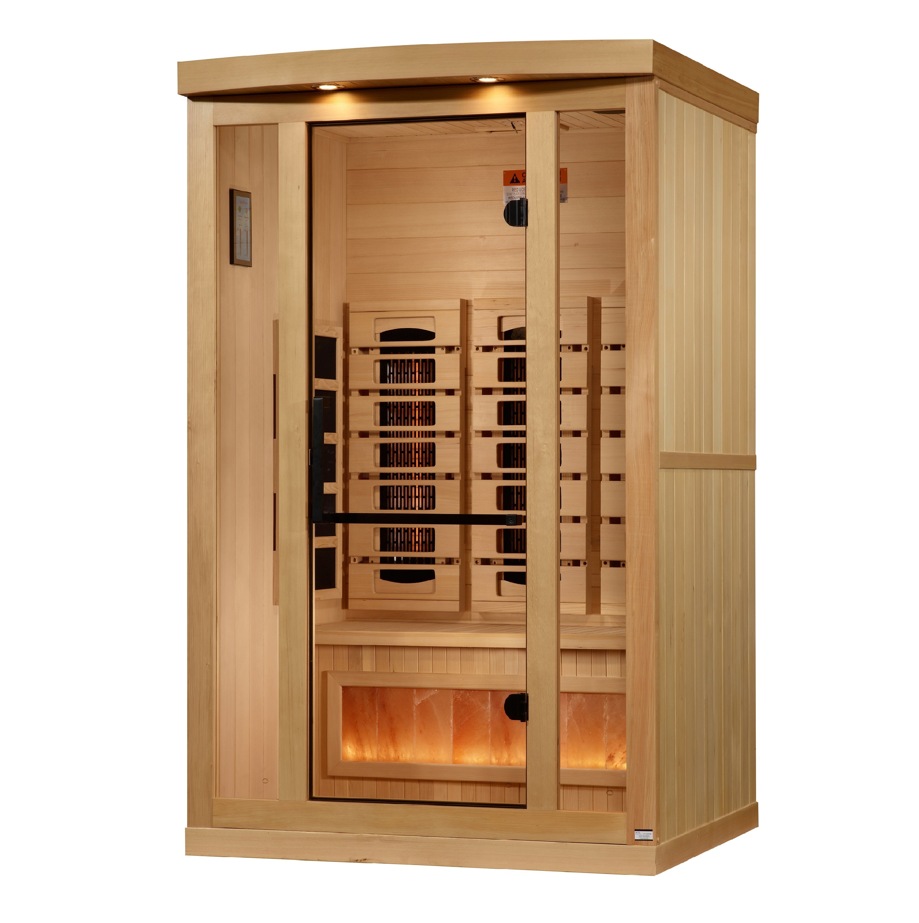 2 Person Full Spectrum with Himalayan Salt Bar IR Sauna