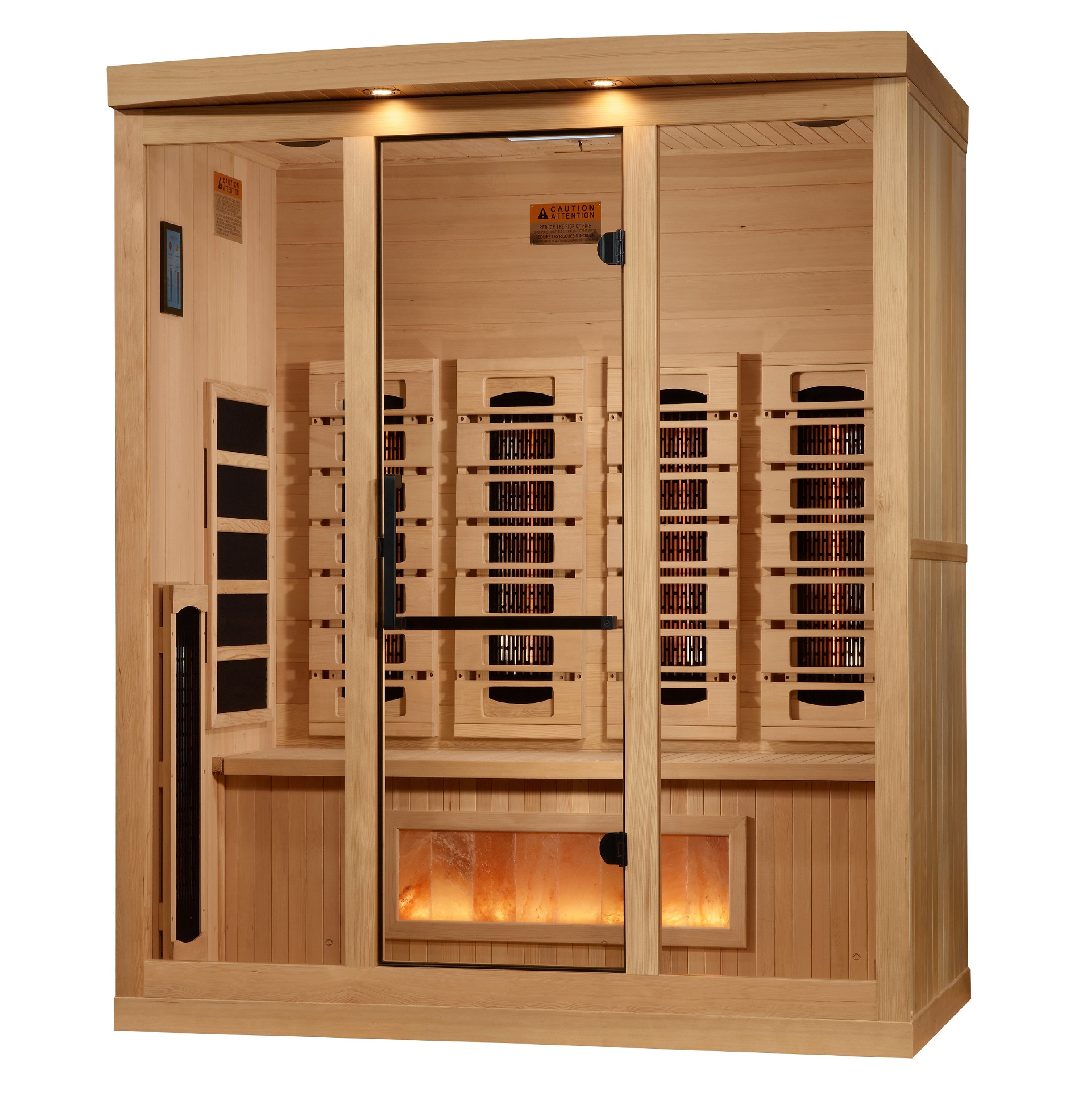 4 Person Full Spectrum with Himalayan Salt Bar IR Sauna