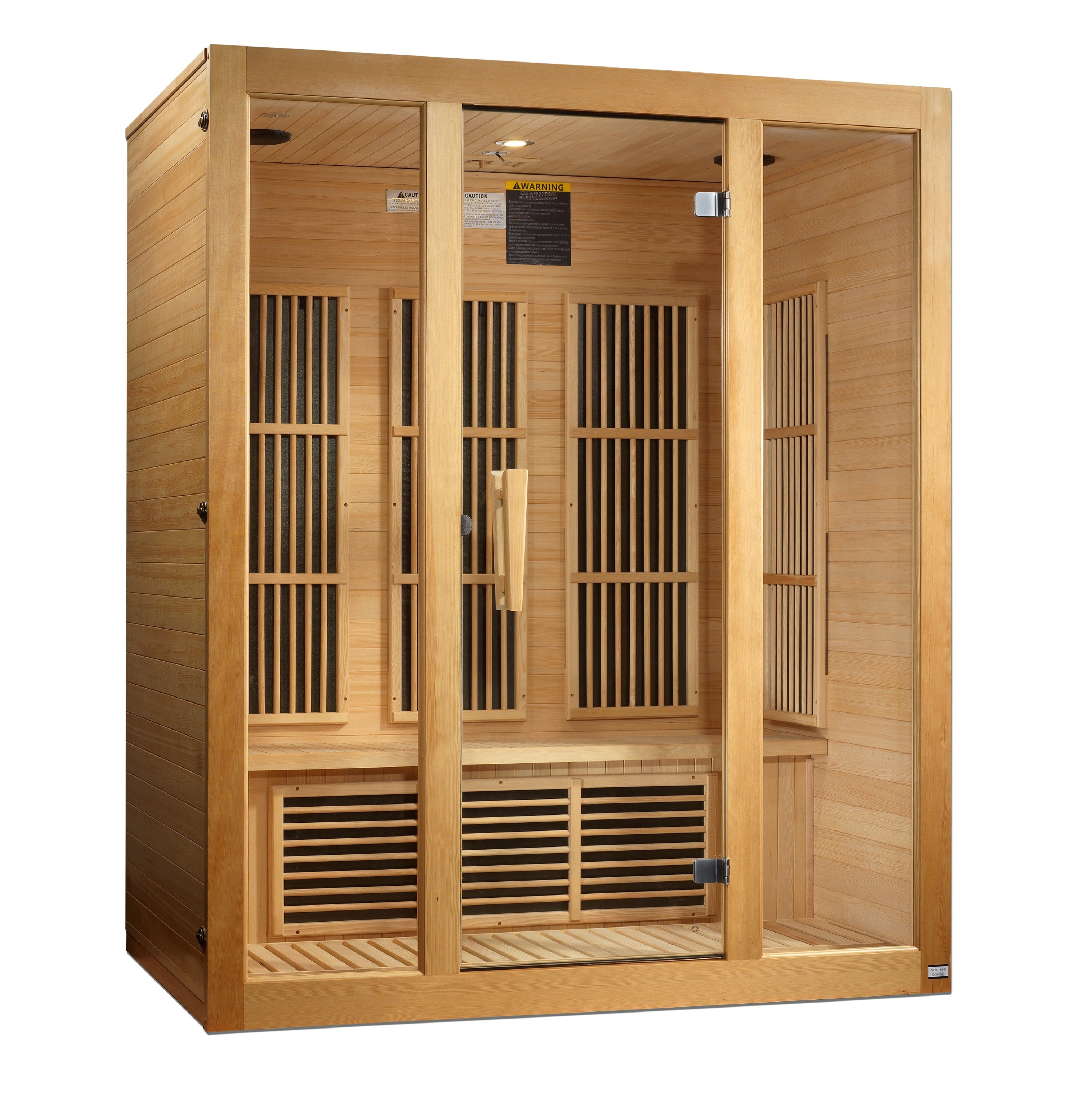 Maxxus Bellevue 3 Person Low EMF FAR IR Sauna