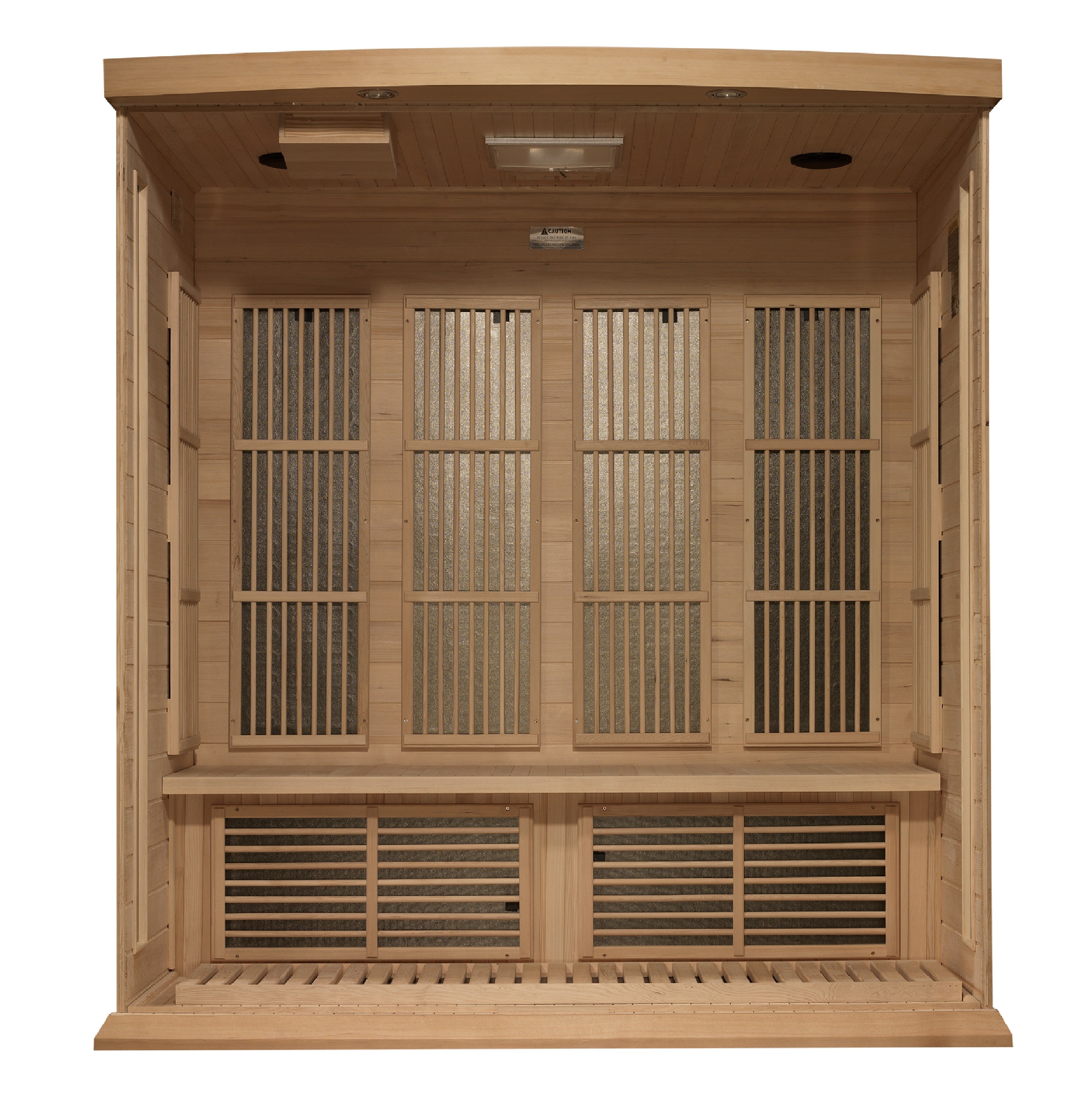 Maxxus 4 Person Near Zero EMF FAR IR Sauna