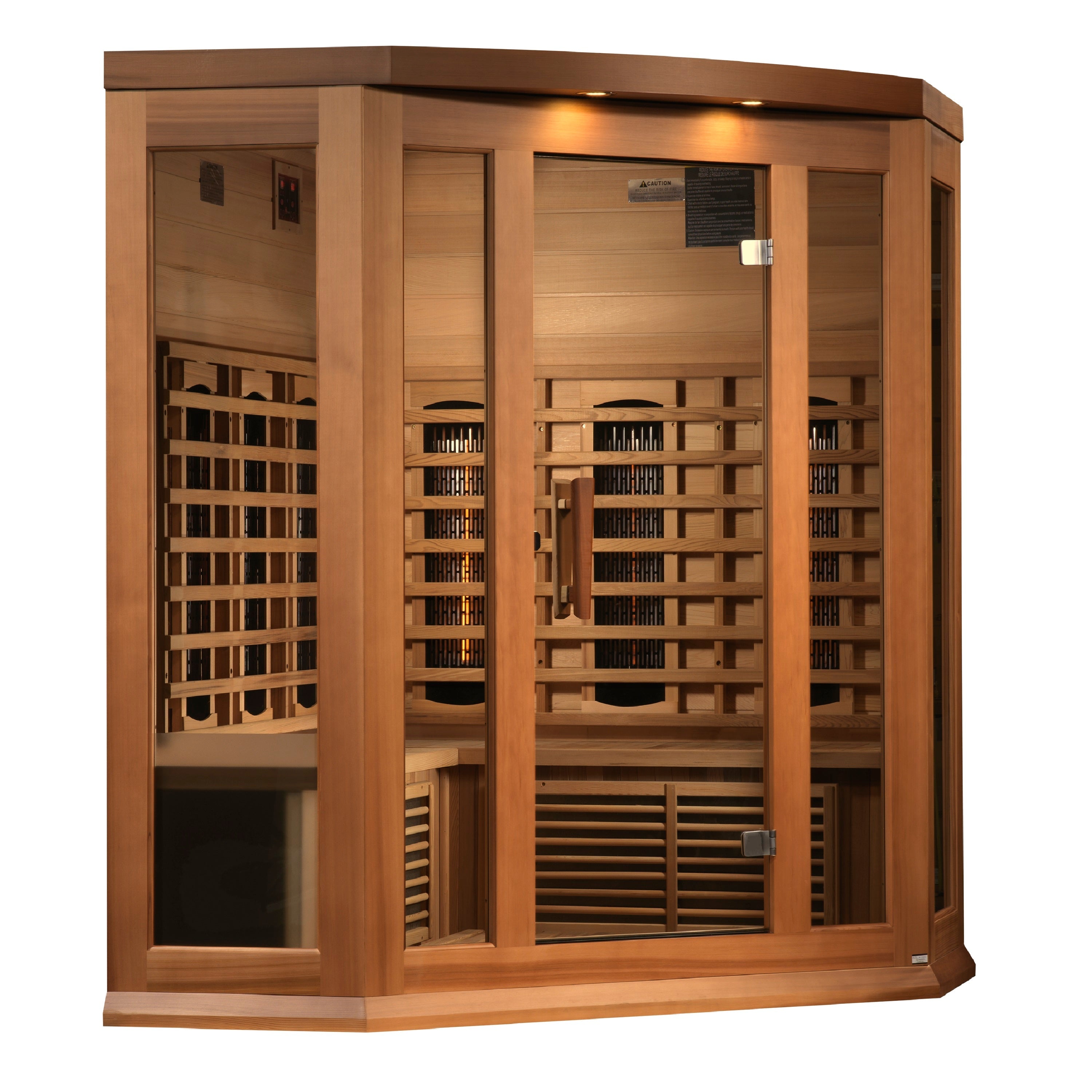 Maxxus 3 Person Full Spectrum Corner IR Sauna