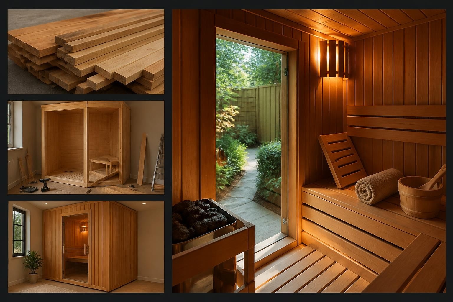 Wooden Sauna: Build Your Perfect Home Wellness Space