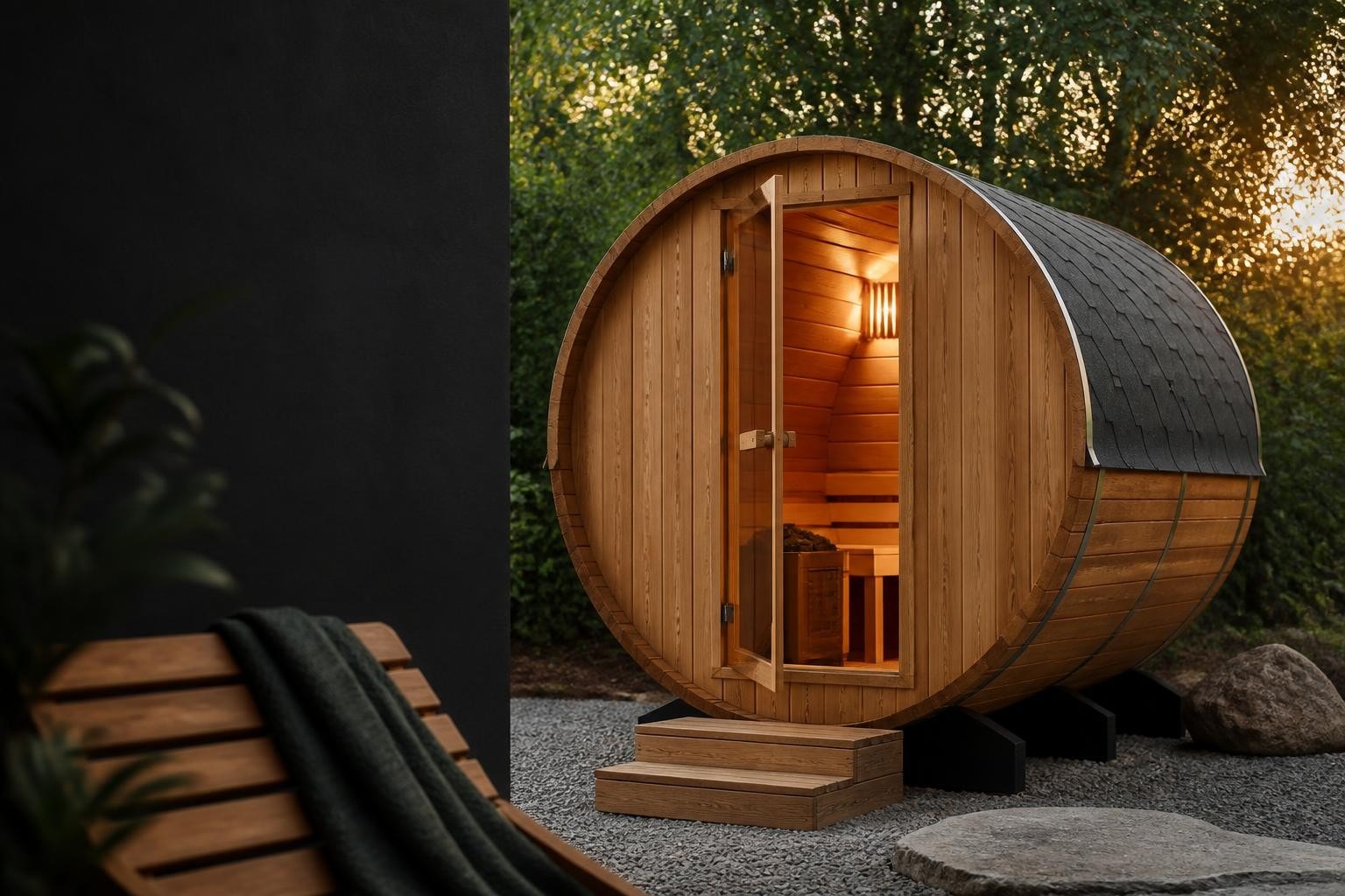 Outdoor Barrel Sauna: Benefits, Buying Guide & Installation