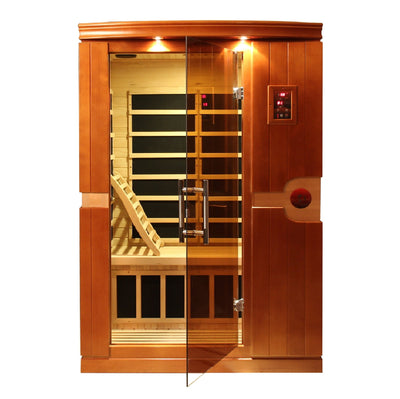 Dynamic Venice 2 Person Ultra Low EMF With Roof Vent - Far Infrared Sauna