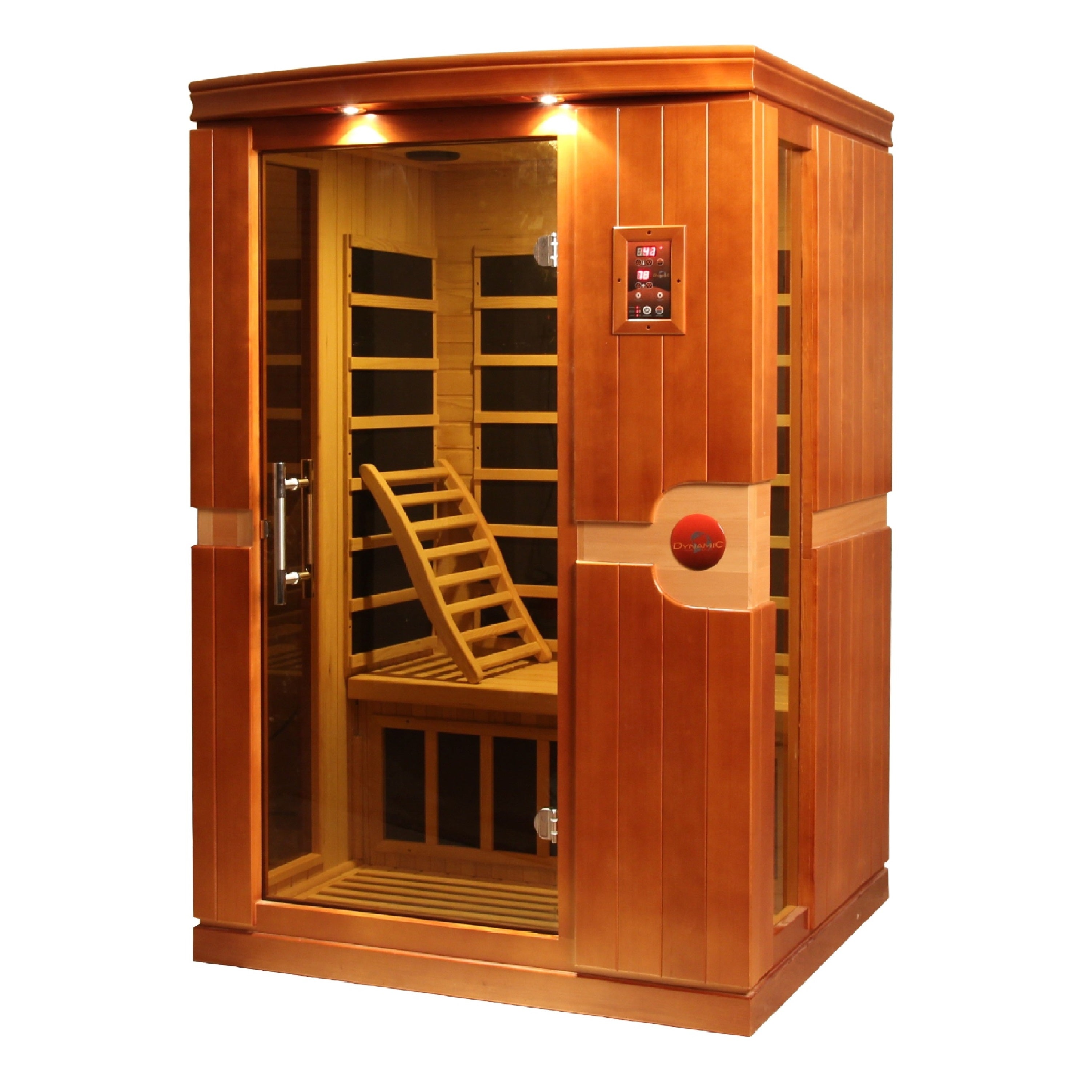 Dynamic Venice 2 Person Ultra Low EMF With Roof Vent - Far Infrared Sauna