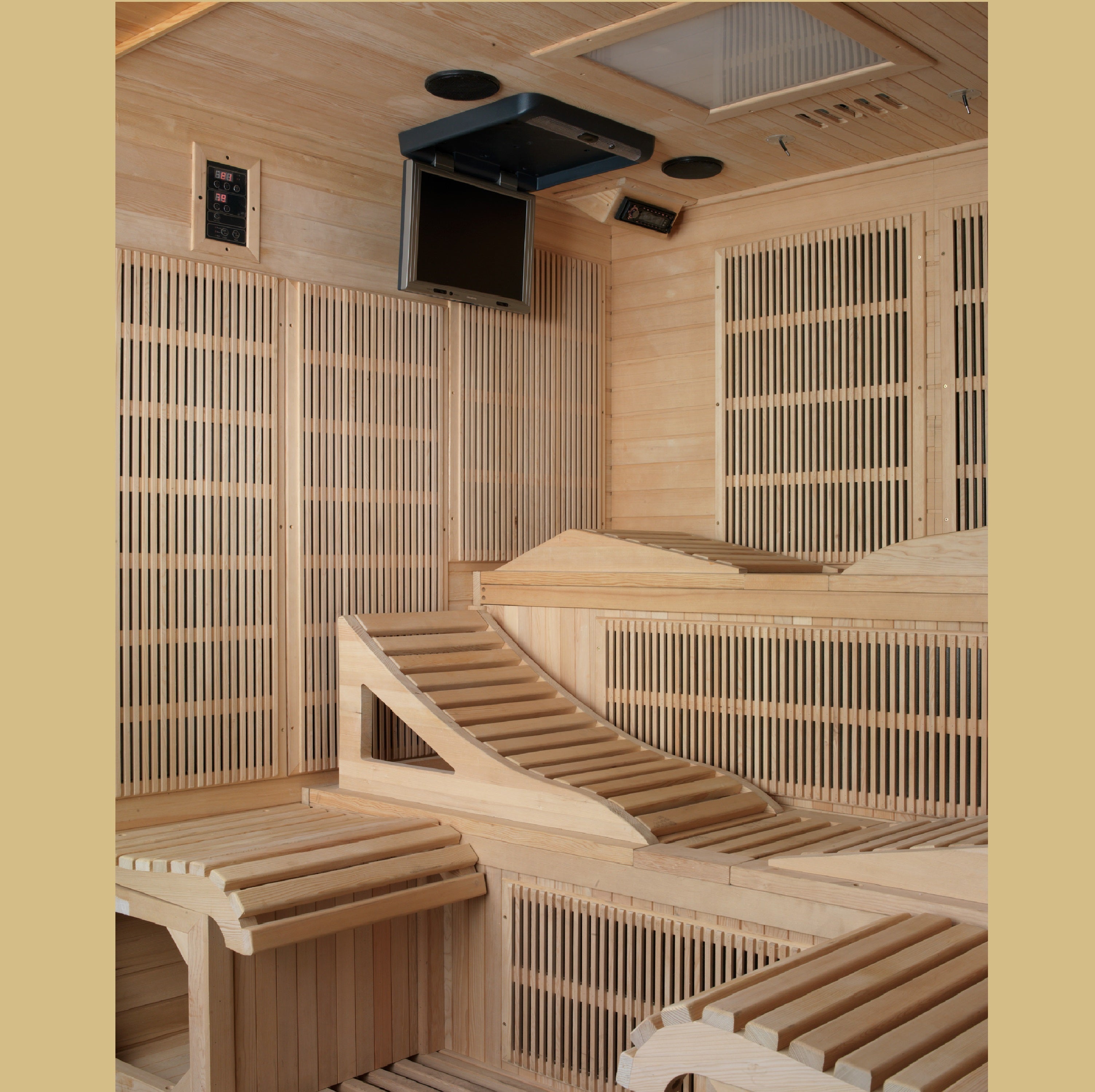 Monaco - 6 Person Near Zero EMF Far IR Sauna