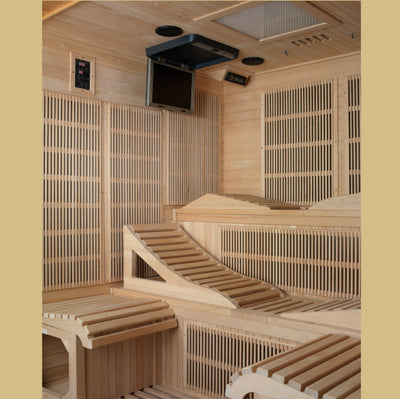 Monaco - 6 Person Near Zero EMF Far IR Sauna