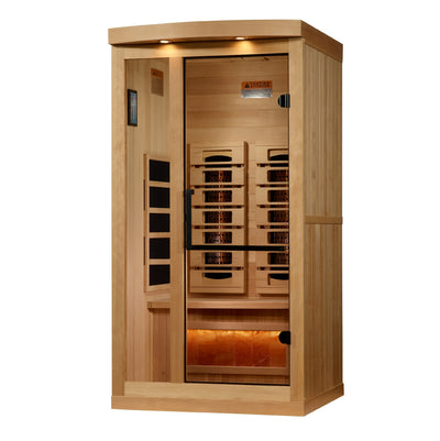 1 Person Full Spectrum with Himalayan Salt Bar IR Sauna