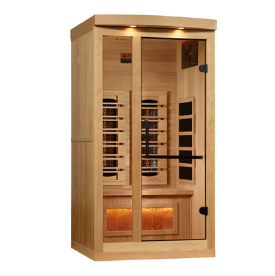 1 Person Full Spectrum with Himalayan Salt Bar IR Sauna