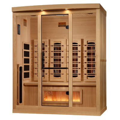 4 Person Full Spectrum with Himalayan Salt Bar IR Sauna