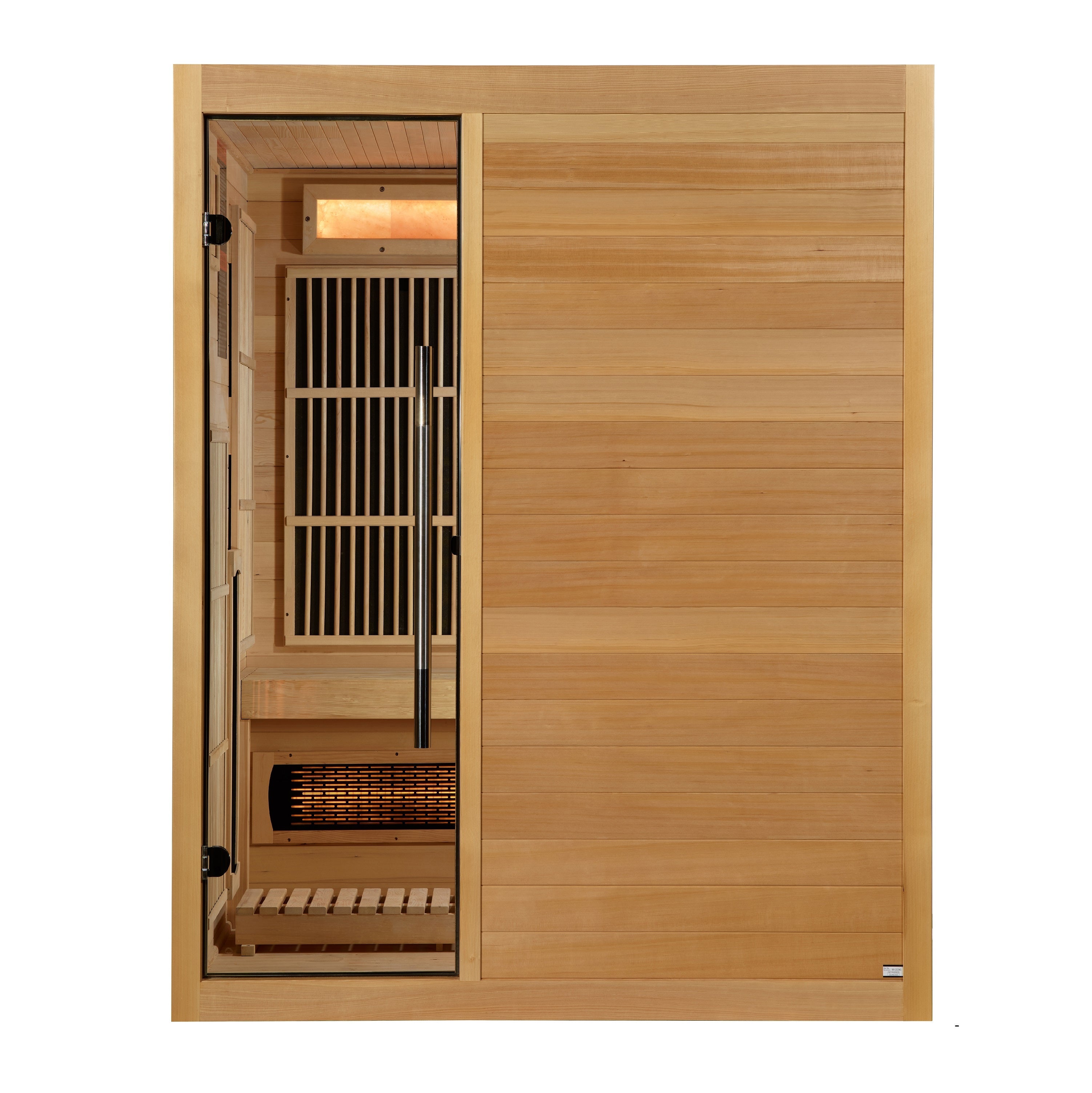 Soria 2026, 3 Person Indoor Hybrid Sauna, Full Spectrum & Built in Harvia Traditional Stove