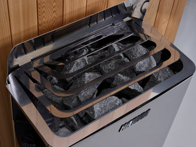 Soria 2026, 3 Person Indoor Hybrid Sauna, Full Spectrum & Built in Harvia Traditional Stove