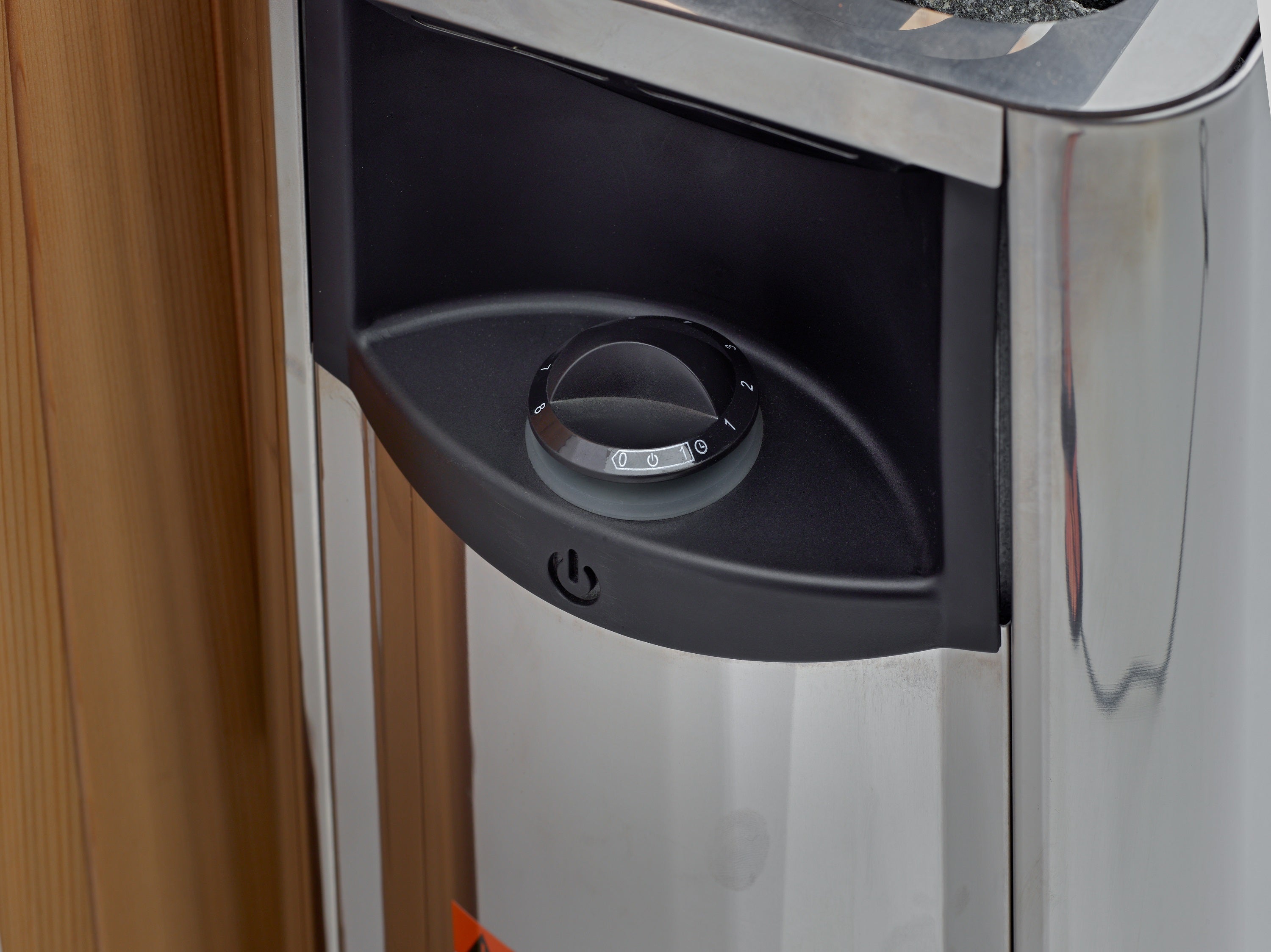 Toledo 2025, 6 Person Indoor Hybrid Sauna,  Full Spectrum & Built in Harvia Traditional Stove