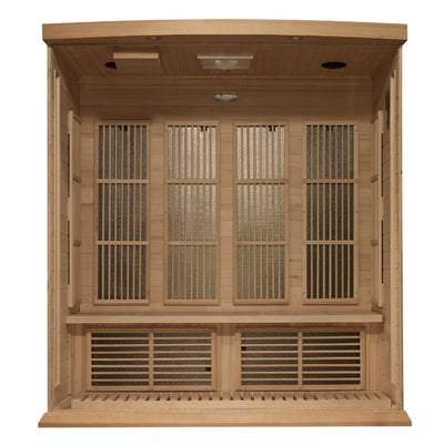 Maxxus 4 Person Near Zero EMF FAR IR Sauna