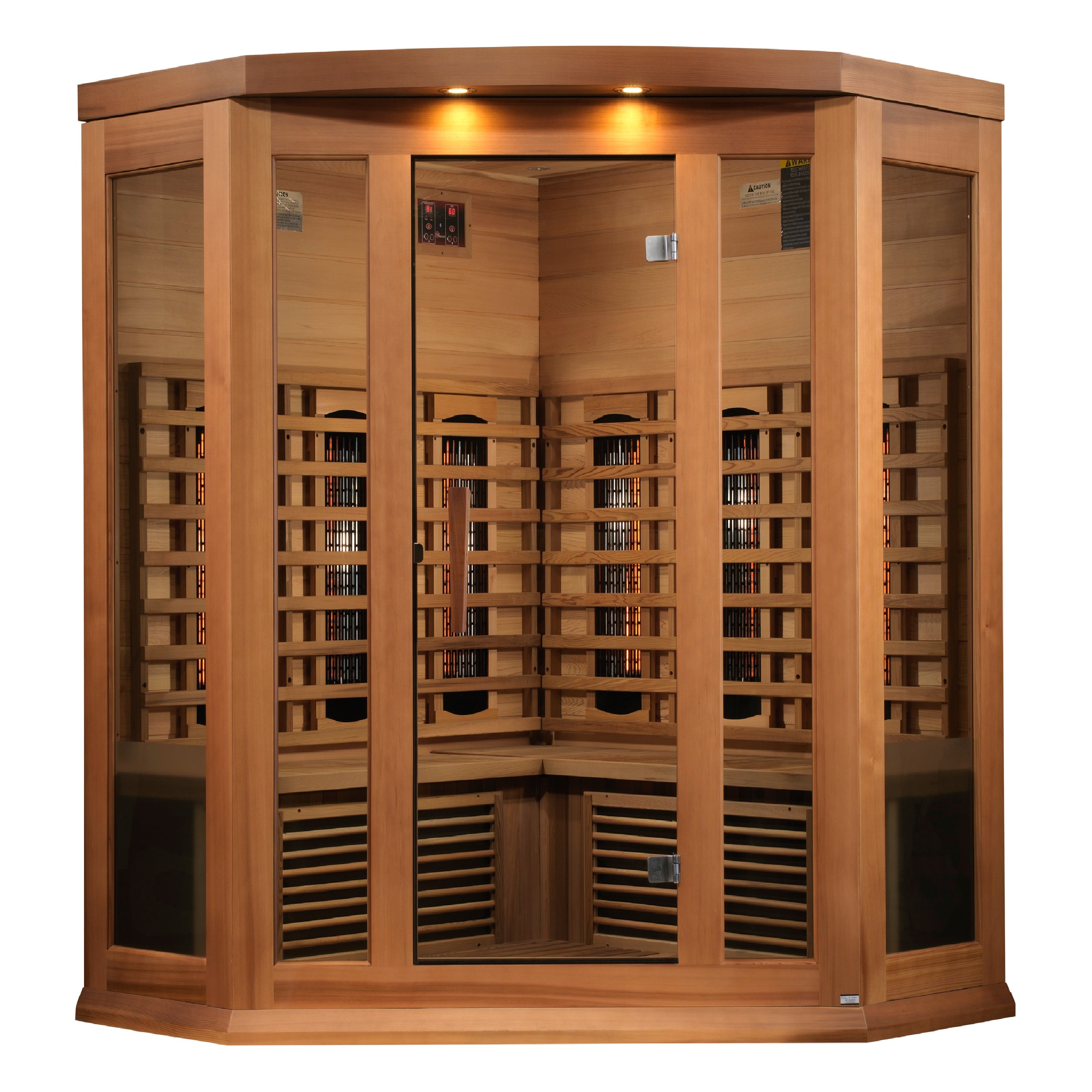 Maxxus 3 Person Full Spectrum Corner IR Sauna