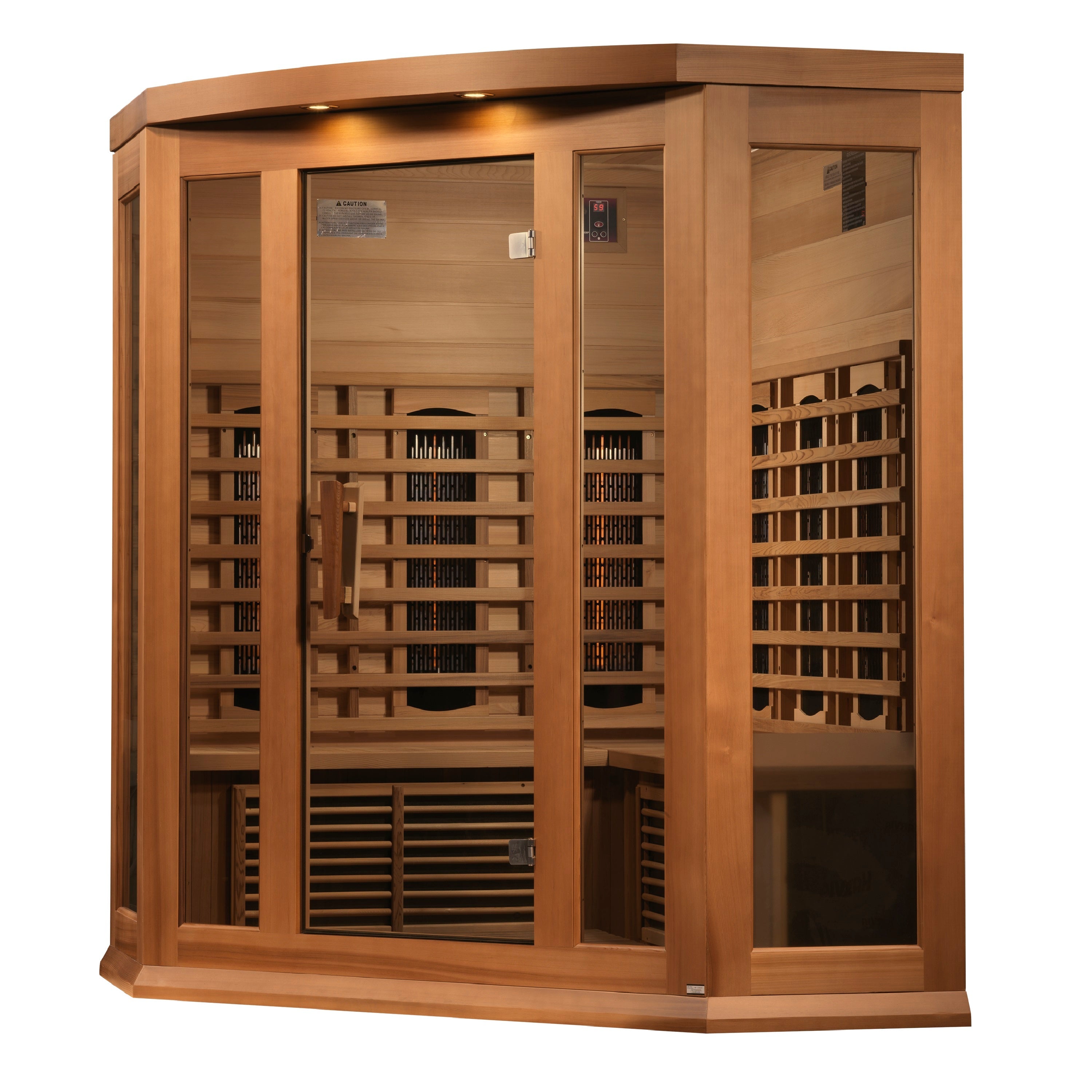 Maxxus 3 Person Full Spectrum Corner IR Sauna