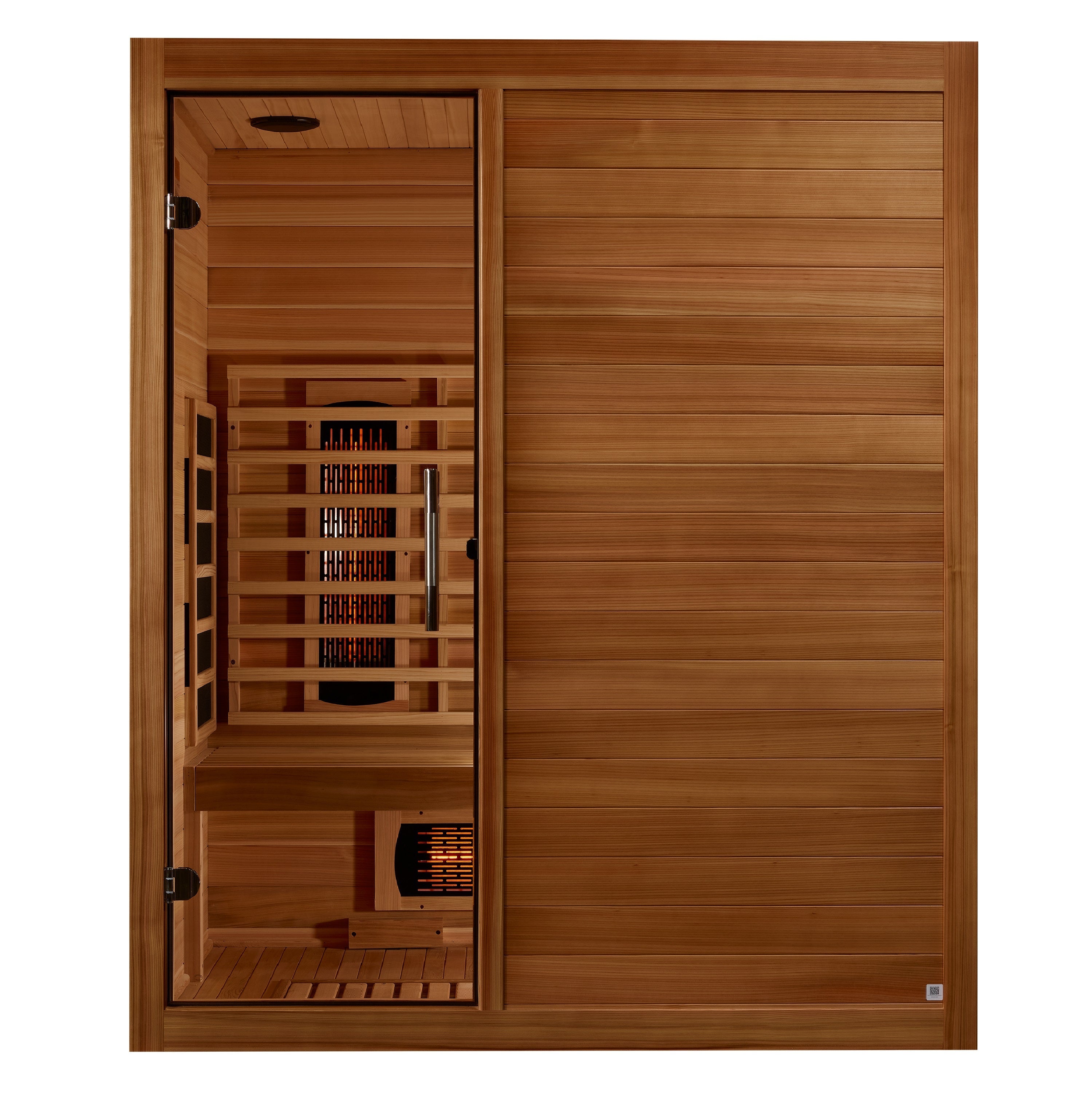 Maxxus 3 Person Full Spectrum Privacy Door IR Sauna