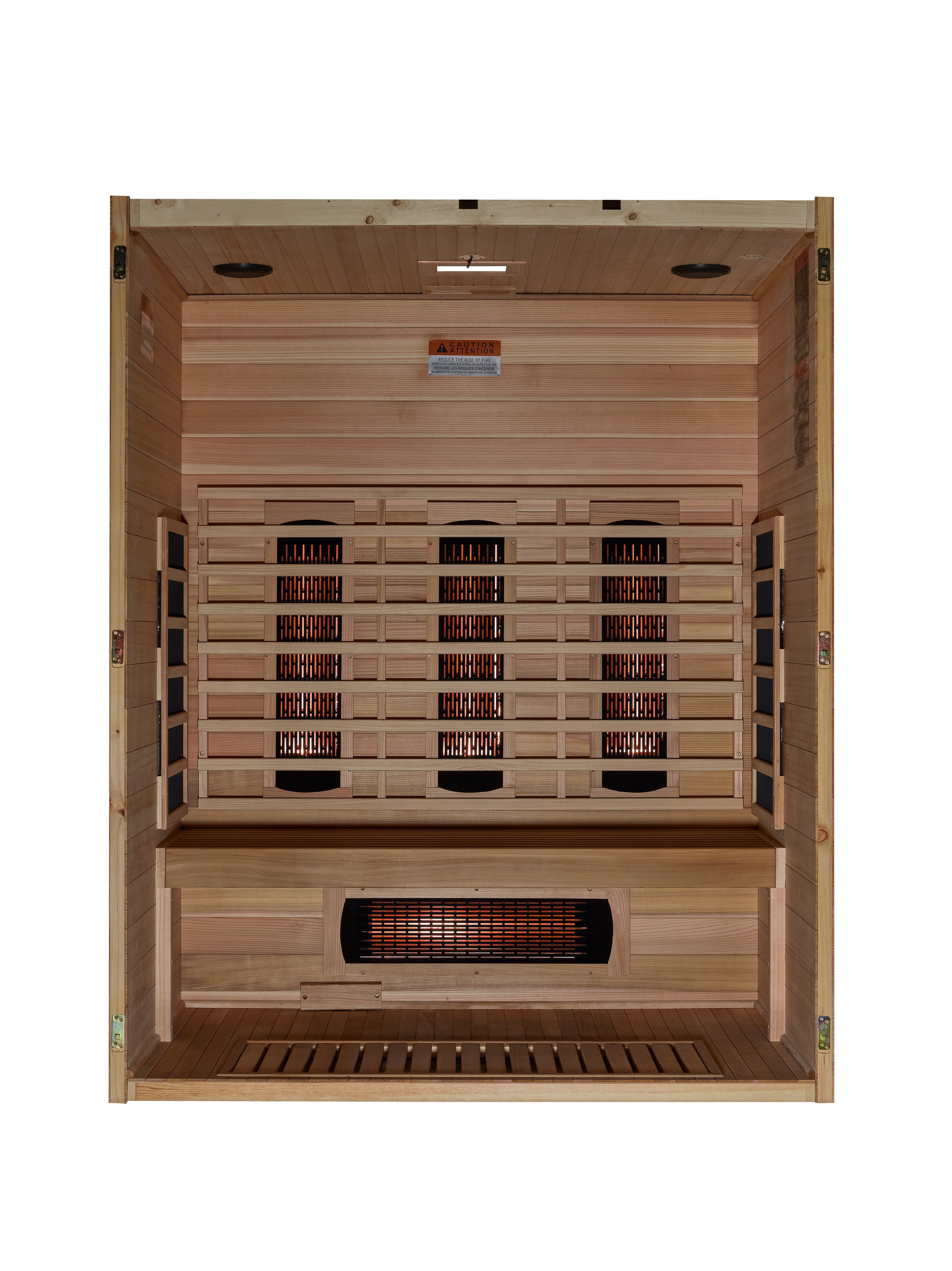 Maxxus 3 Person Full Spectrum Privacy Door IR Sauna