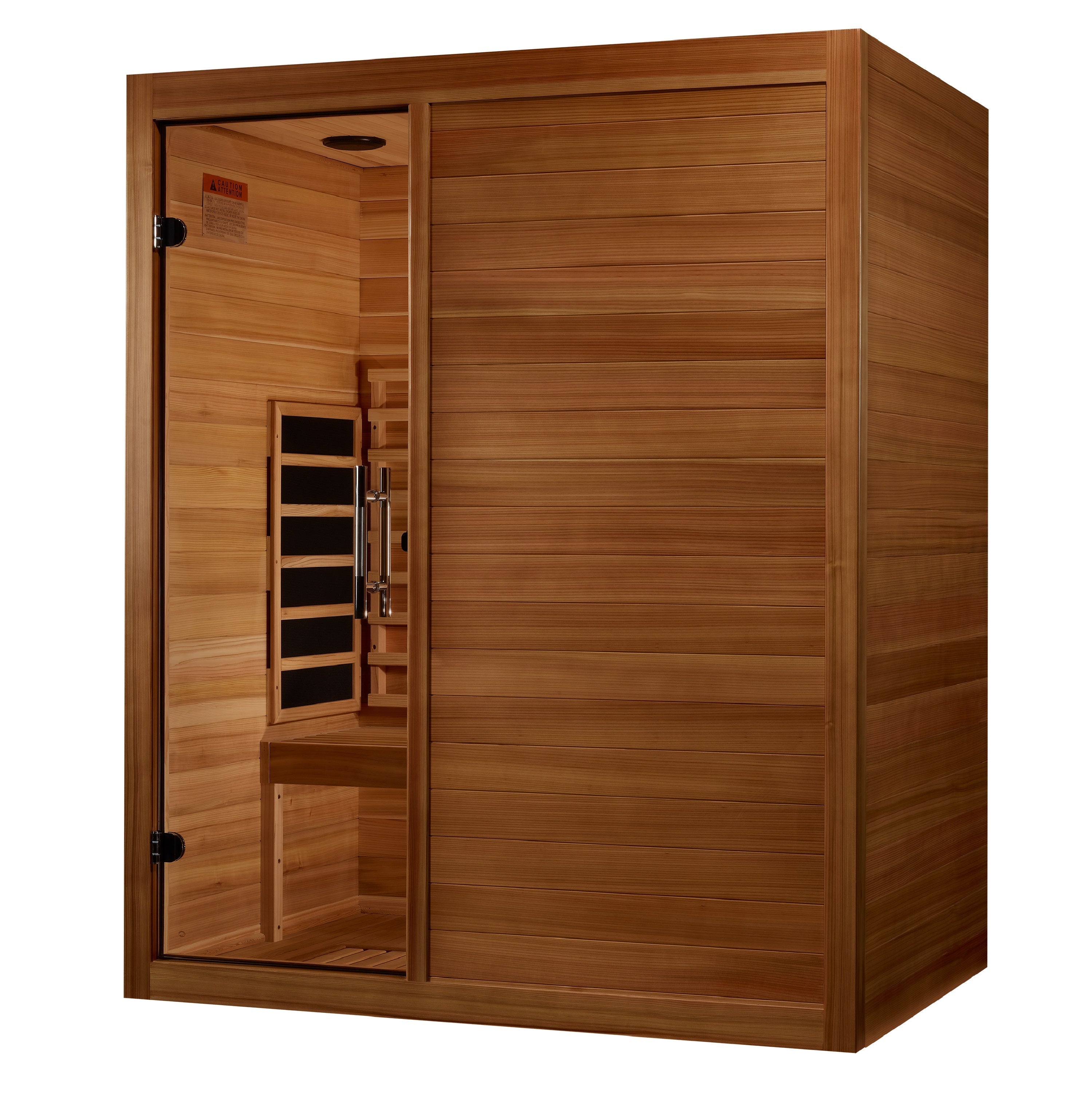 Maxxus 3 Person Full Spectrum Privacy Door IR Sauna
