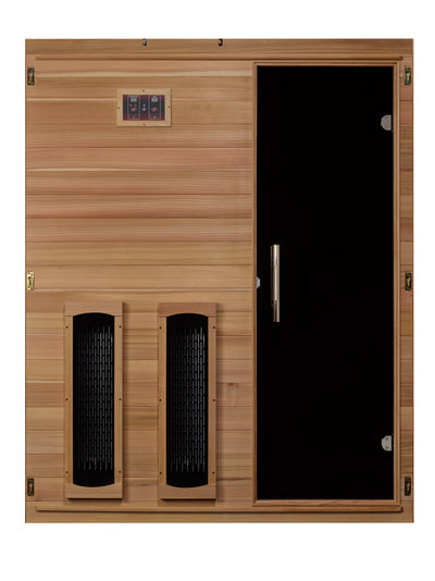 Maxxus 3 Person Full Spectrum Privacy Door IR Sauna