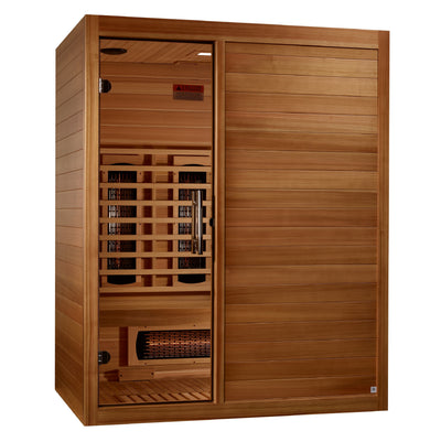 Maxxus 3 Person Full Spectrum Privacy Door IR Sauna