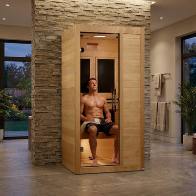 Maxxus 1 Person Ultra Low EMF FAR IR Sauna