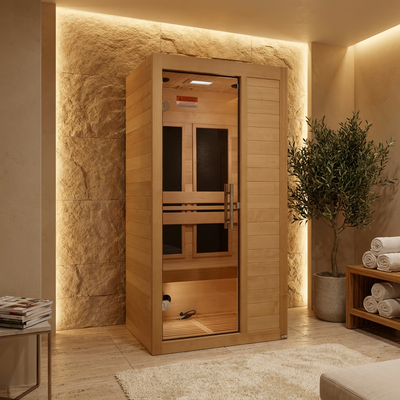 Maxxus 1 Person Ultra Low EMF FAR IR Sauna