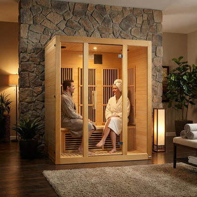 Maxxus Bellevue 3 Person Low EMF FAR IR Sauna