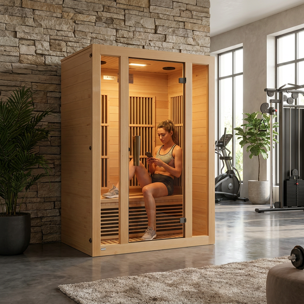 Maxxus Seattle 2 Person Near Zero EMF FAR IR Sauna