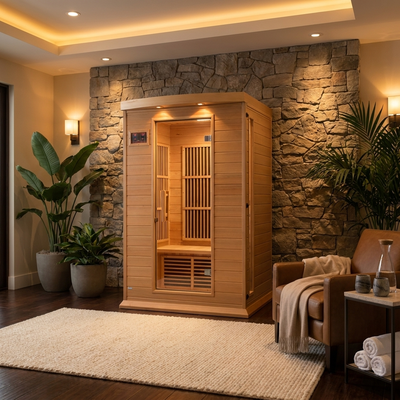 Maxxus Toulose 2 Person Low EMF FAR IR Sauna