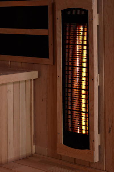 4 Person Full Spectrum with Himalayan Salt Bar IR Sauna