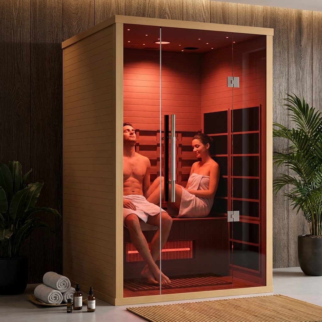 Orivon Wellness Lumin 2 Person Infrared Sauna