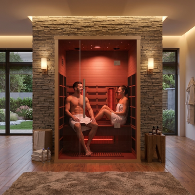 Orivon Wellness Lumin 2 Person Infrared Sauna