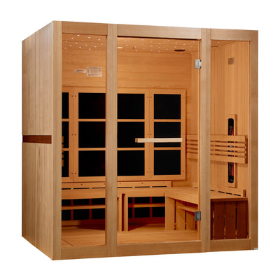8 Person Full Spectrum Near Zero EMF FAR IR Sauna