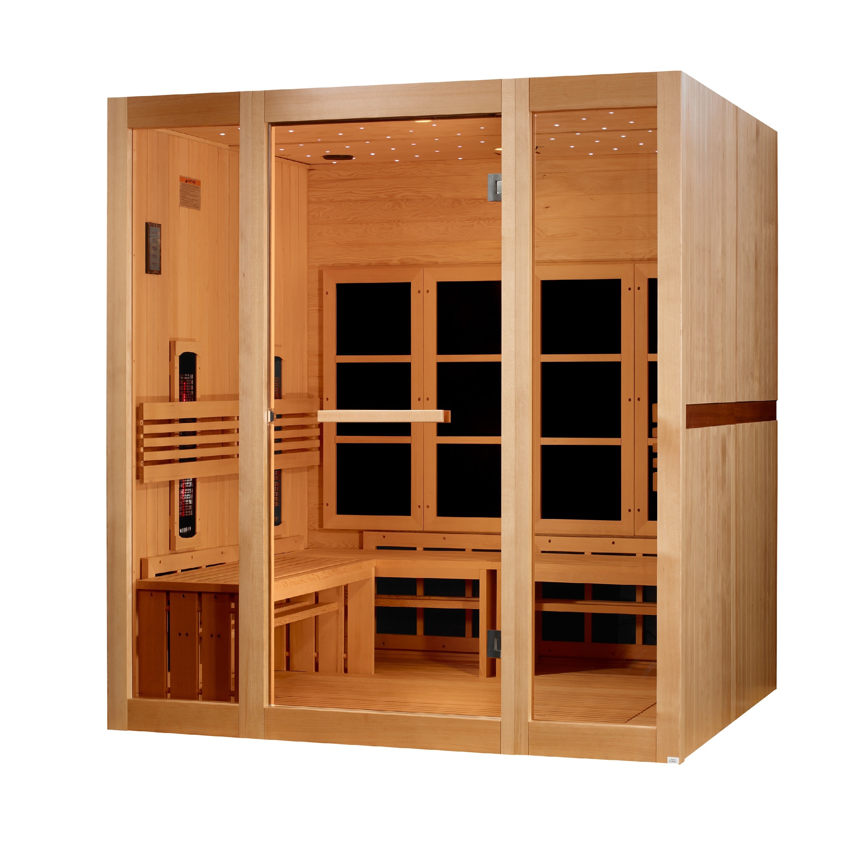 8 Person Full Spectrum Near Zero EMF FAR IR Sauna