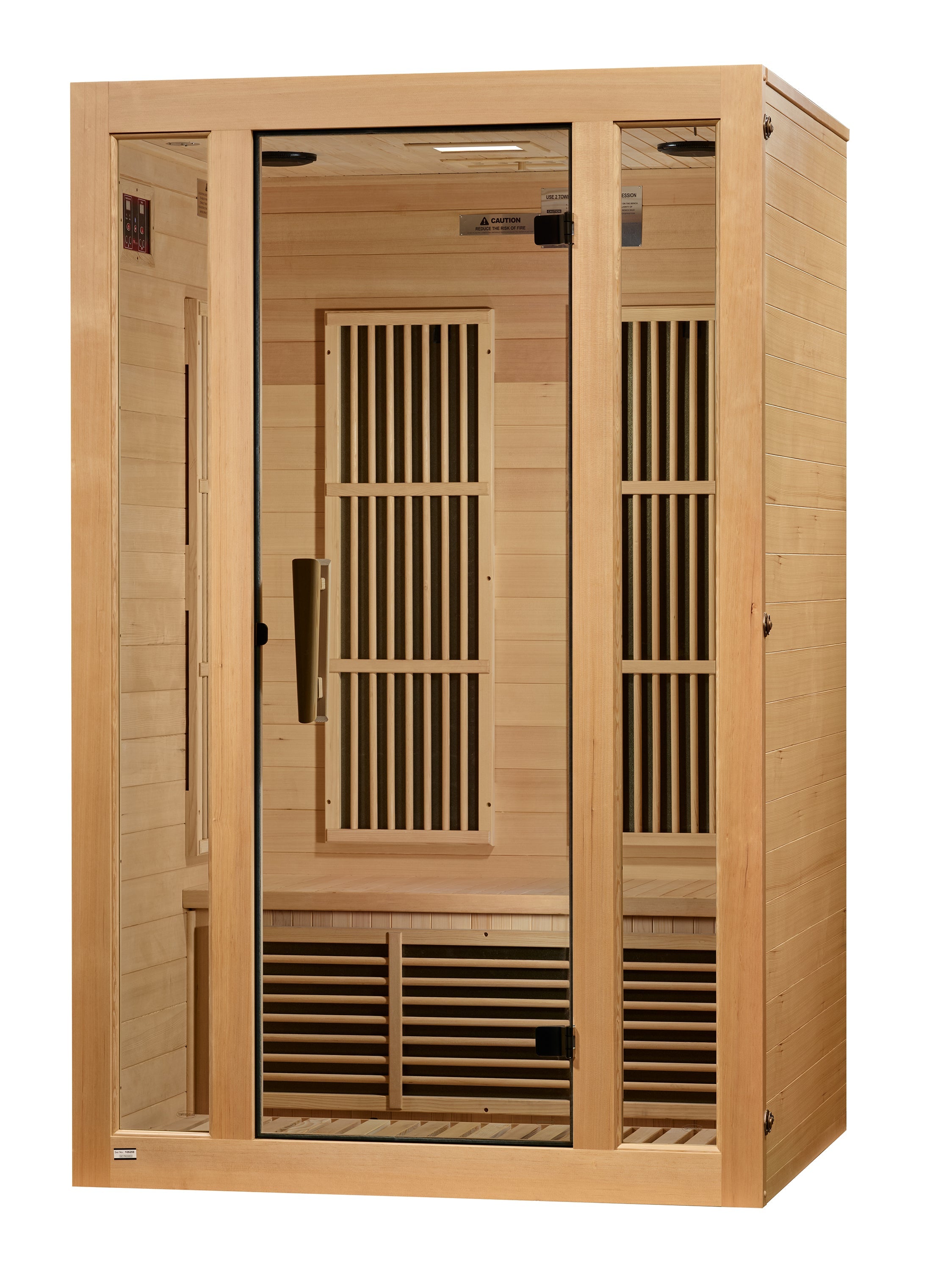 Maxxus Seattle 2 Person Near Zero EMF FAR IR Sauna