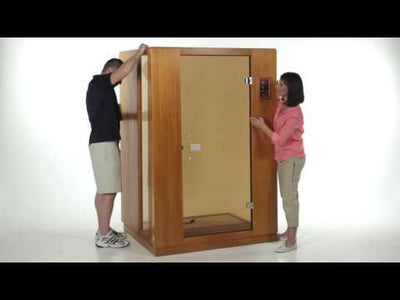 Dynamic Venice 2 Person Ultra Low EMF With Roof Vent - Far Infrared Sauna